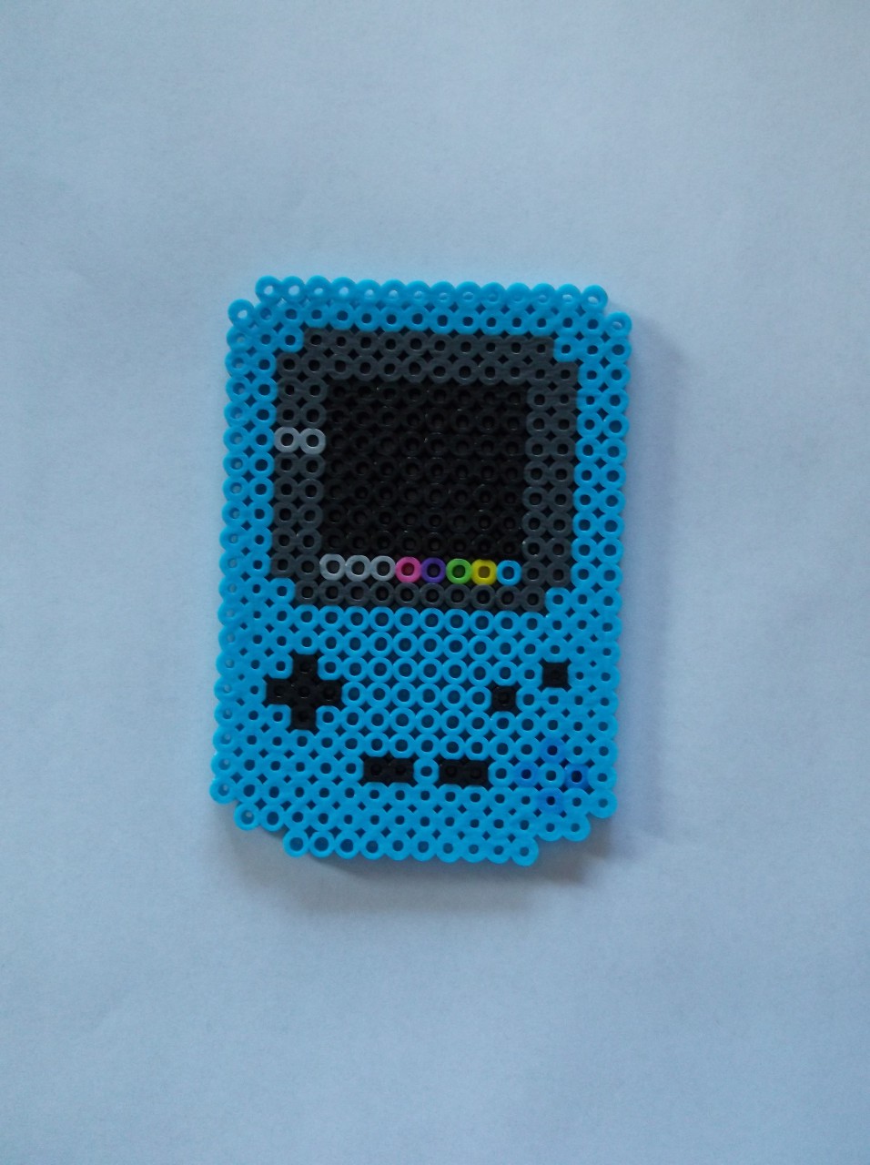 tandlæge vælge tusind Light Blue Game Boy Color Perler Bead by OwlBeads -- Fur Affinity [dot] net