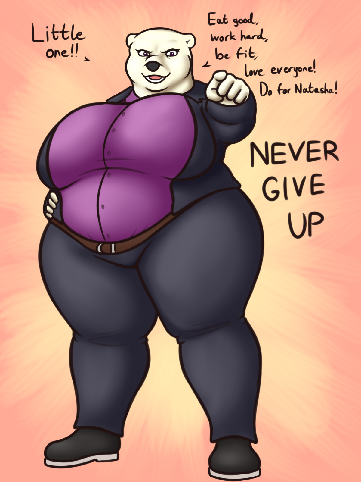Natasha believes in you! by oystercatcher7 -- Fur Affinity [dot] net