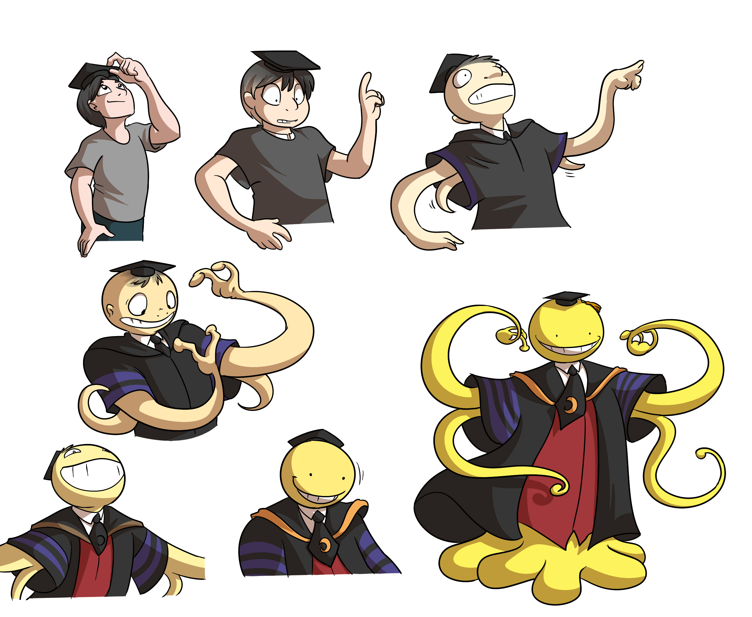 Koro sensei human form