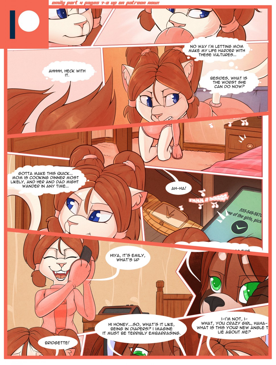 emily comic update! by PaddedUlf -- Fur Affinity [dot] net