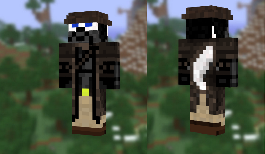 SCP-049 (Plague Doctor) Minecraft Skin