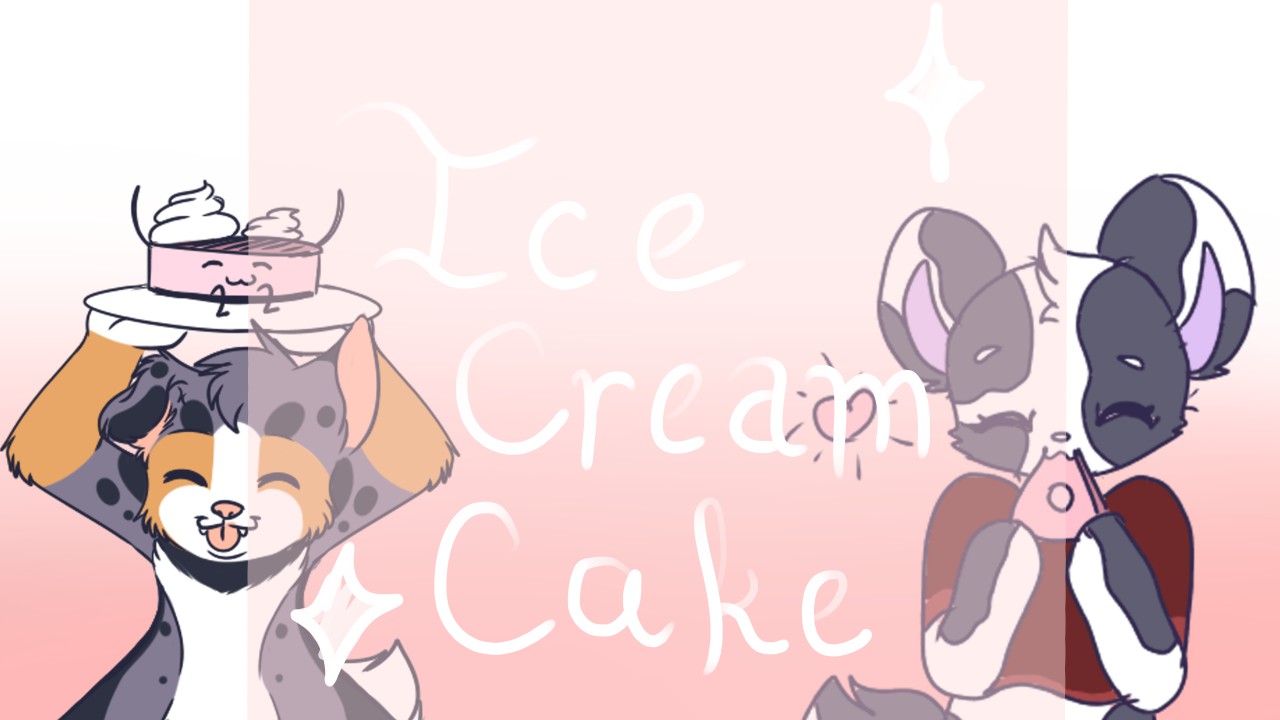 ice cream cake animation meme collab by paintyneko -- Fur Affinity [dot] net