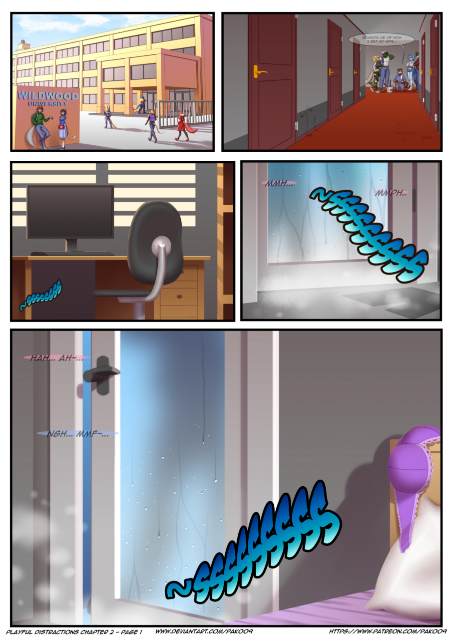 Playful Distractions Chapter 2 Page 1 by pak009 -- Fur Affinity [dot] net
