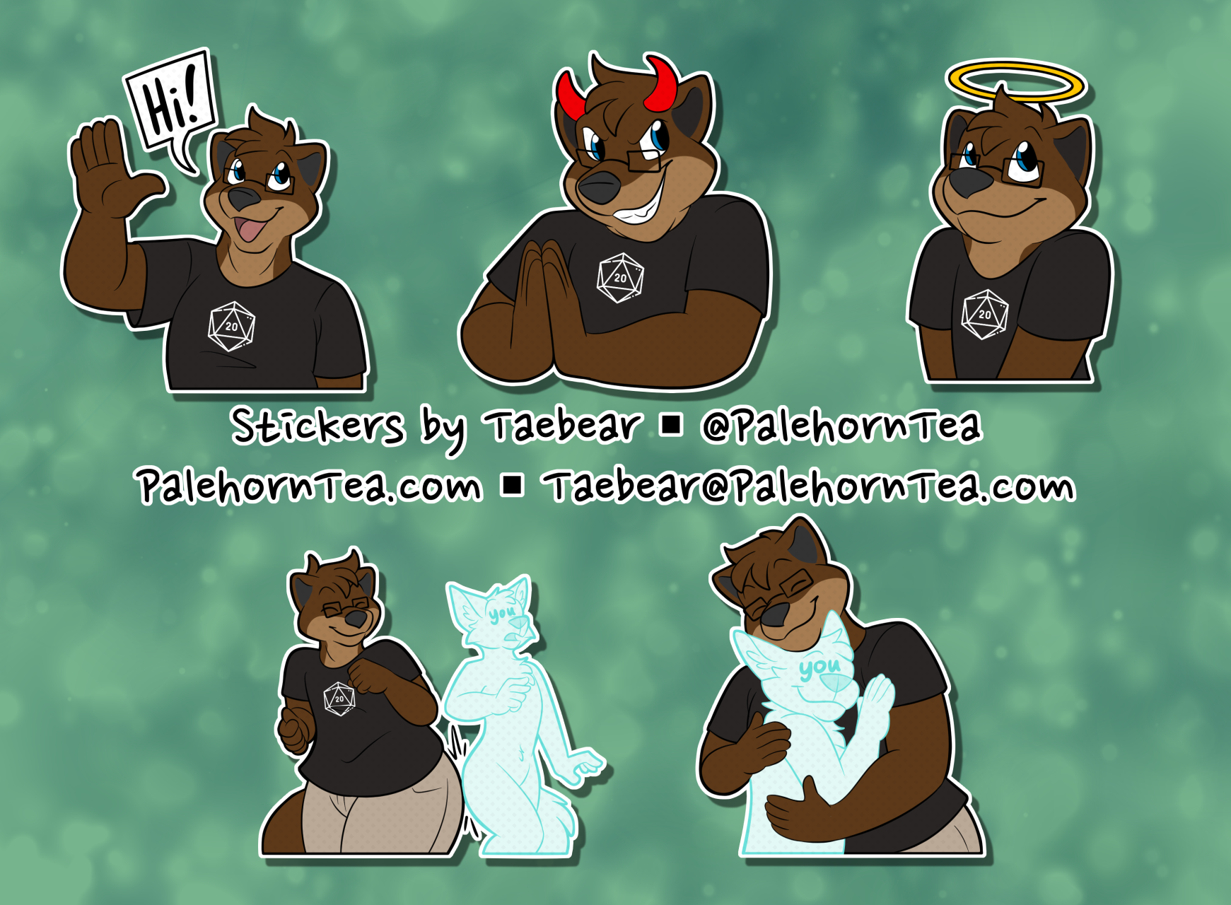 Jay Thicktail Stickers 2 by PalehornTea -- Fur Affinity [dot] net