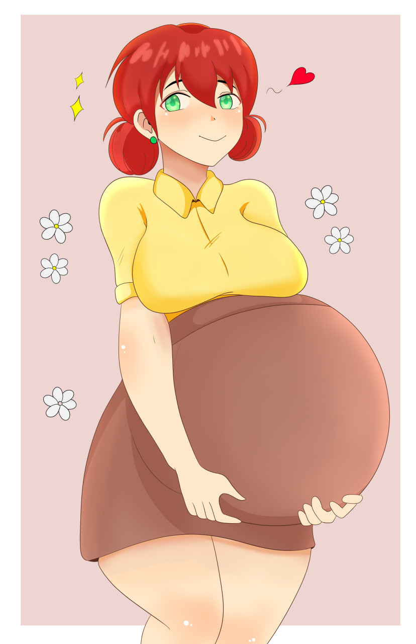 Penny Pregnancy by Palitexx -- Fur Affinity [dot] net