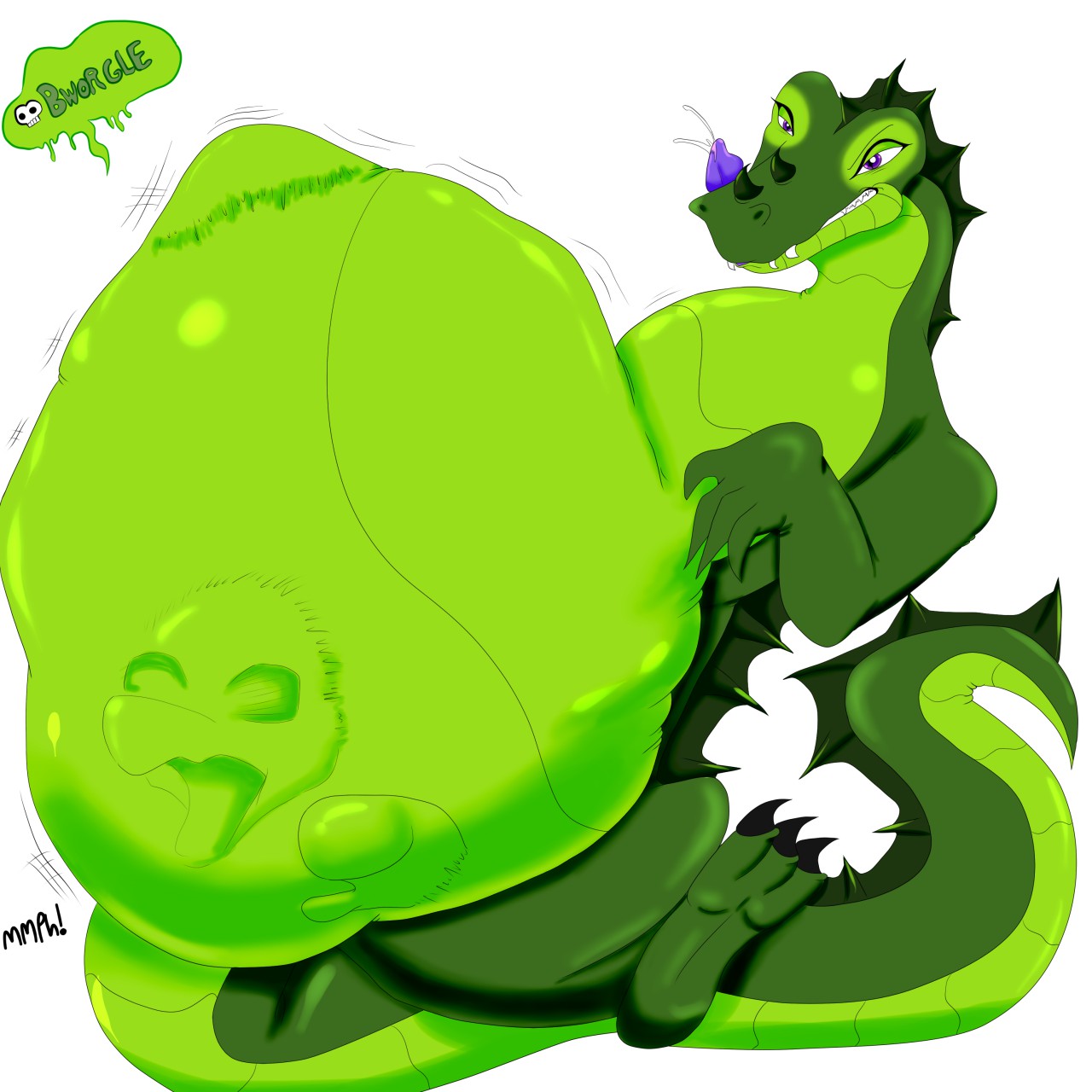 Dont mess with a Hungry Crocodile vore. 
