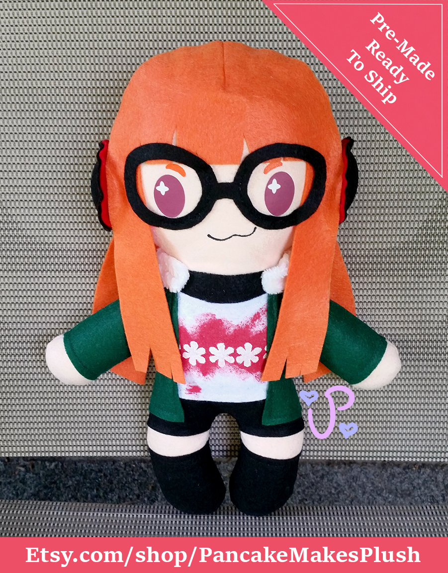 Futaba Sakura - AVAILABLE NOW! by PancakeMakesPlush -- Fur Affinity
