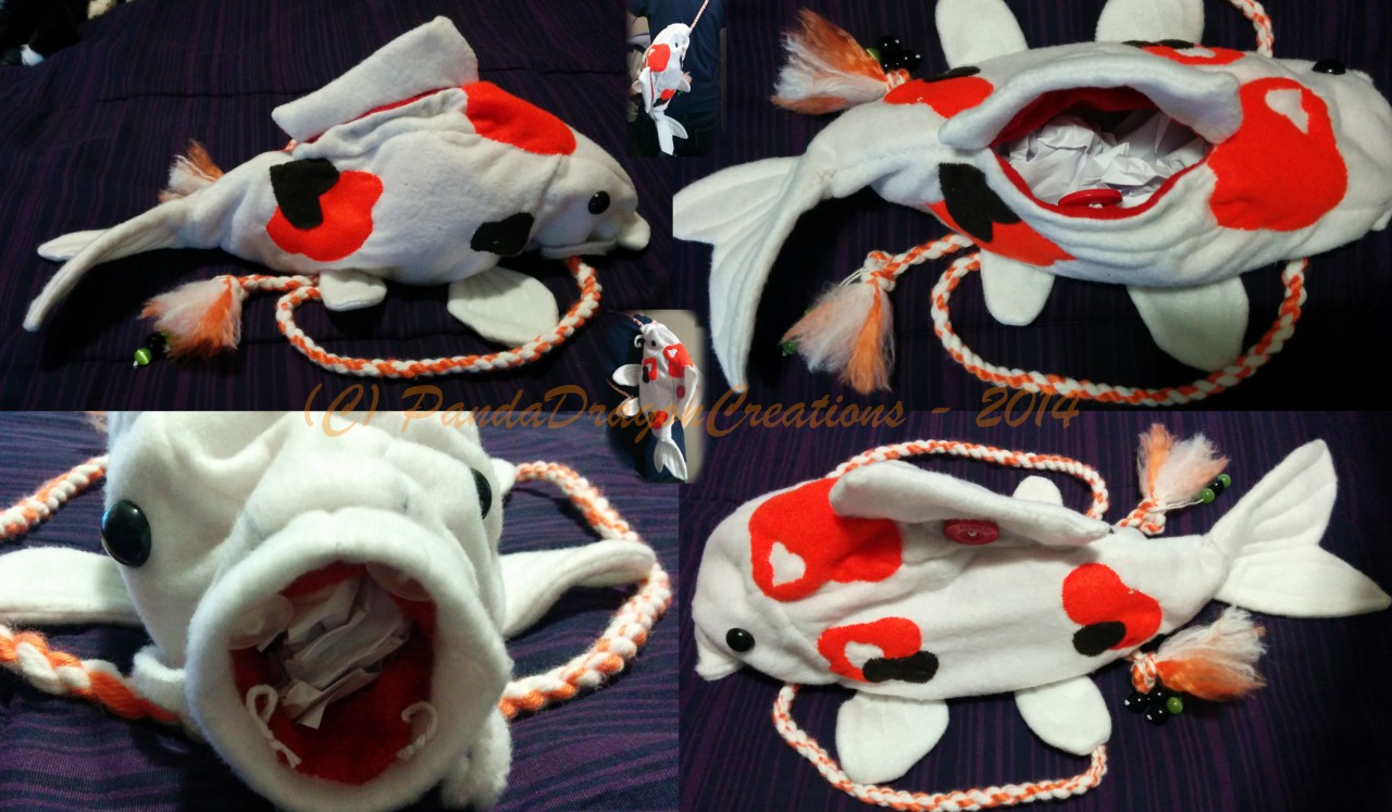 Koi Fish Purse/Bag Comms! x3 Slots! by PandaDragonCreations -- Fur