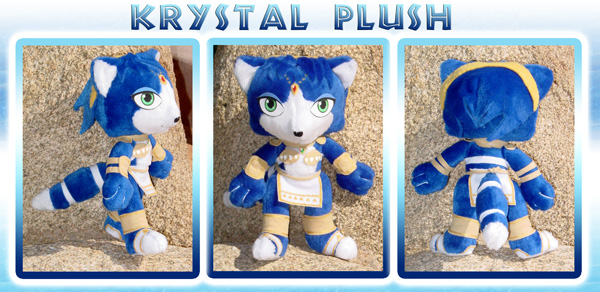 star fox krystal plush