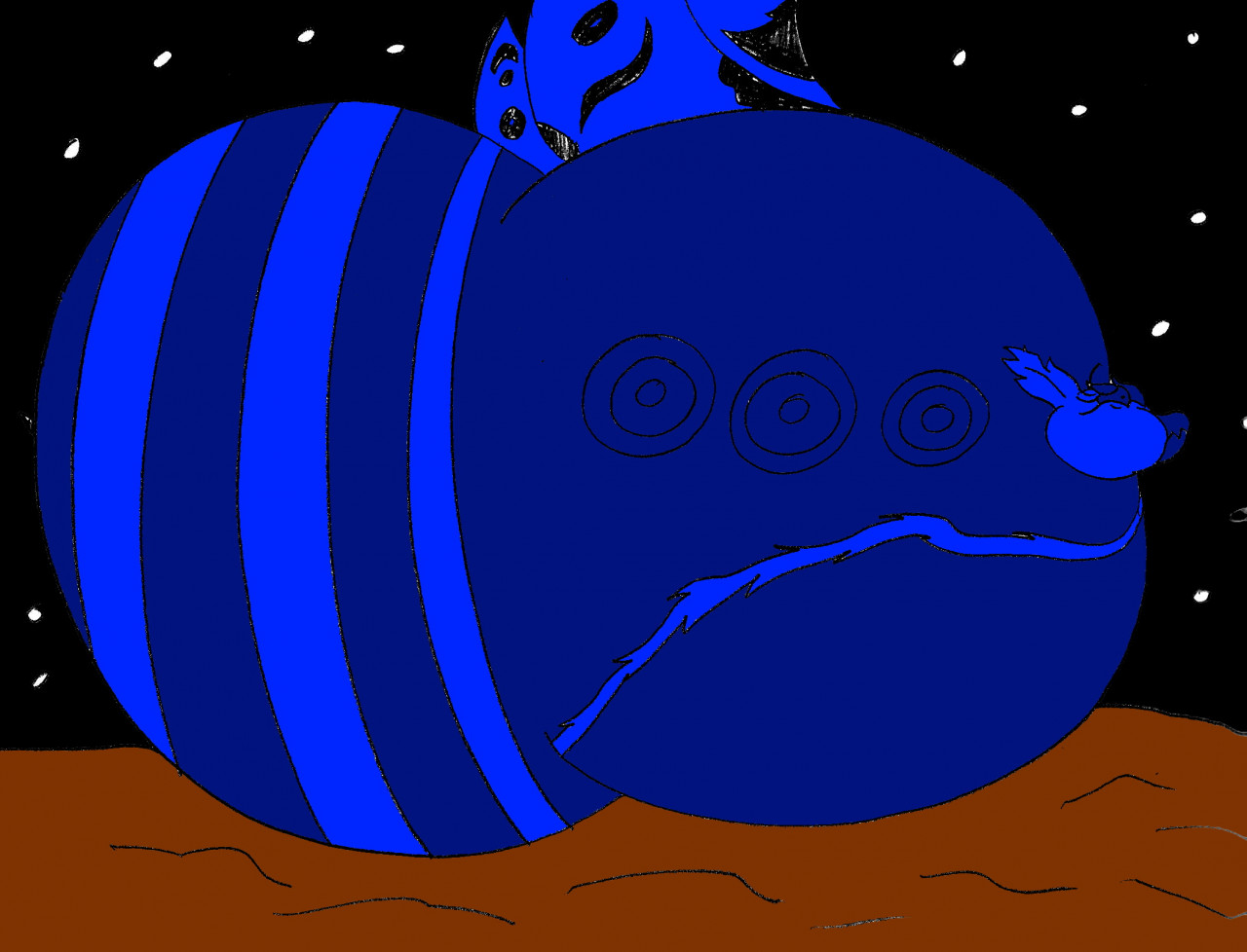 Mothra Blueberry by ParasideDragon -- Fur Affinity [dot] net