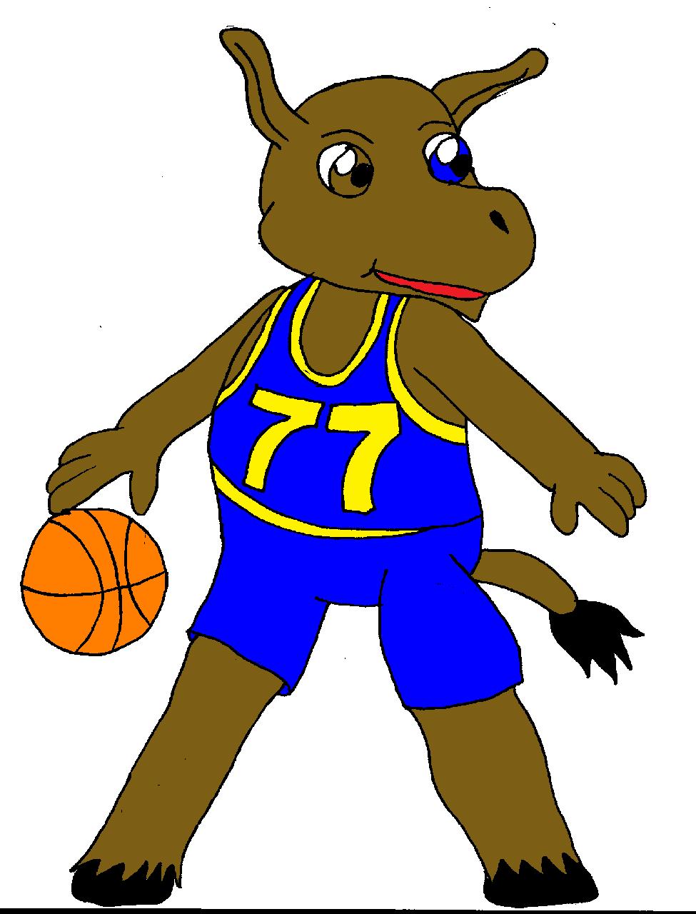 north branch donkey basketball clipart