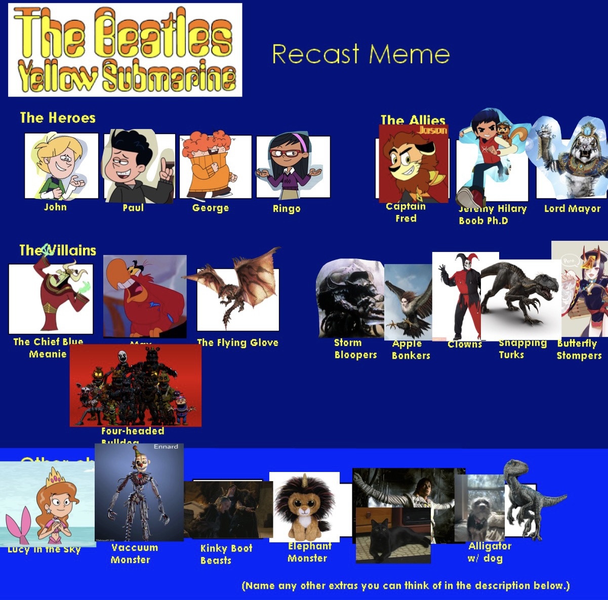 The 4 horsemen of Mr. Incredible Memes by RedKirb on DeviantArt