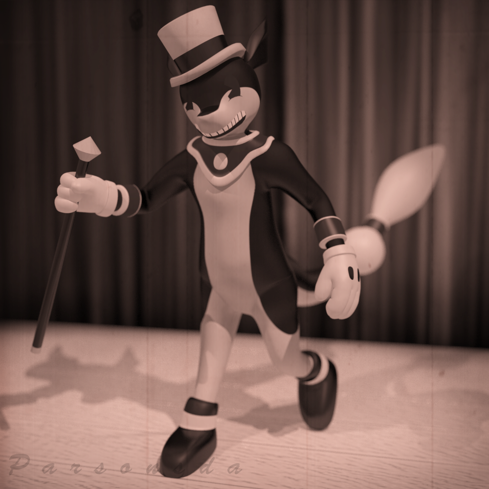 Vintage Toons Bendy 1920s Cartoon Character Bendy JPG PNG 