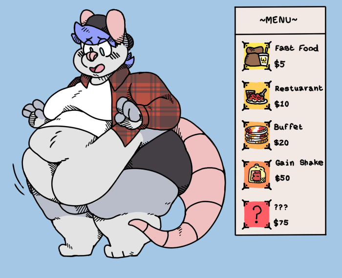 WEIGHT GAIN DRIVE PT.2. Click to change the View. 