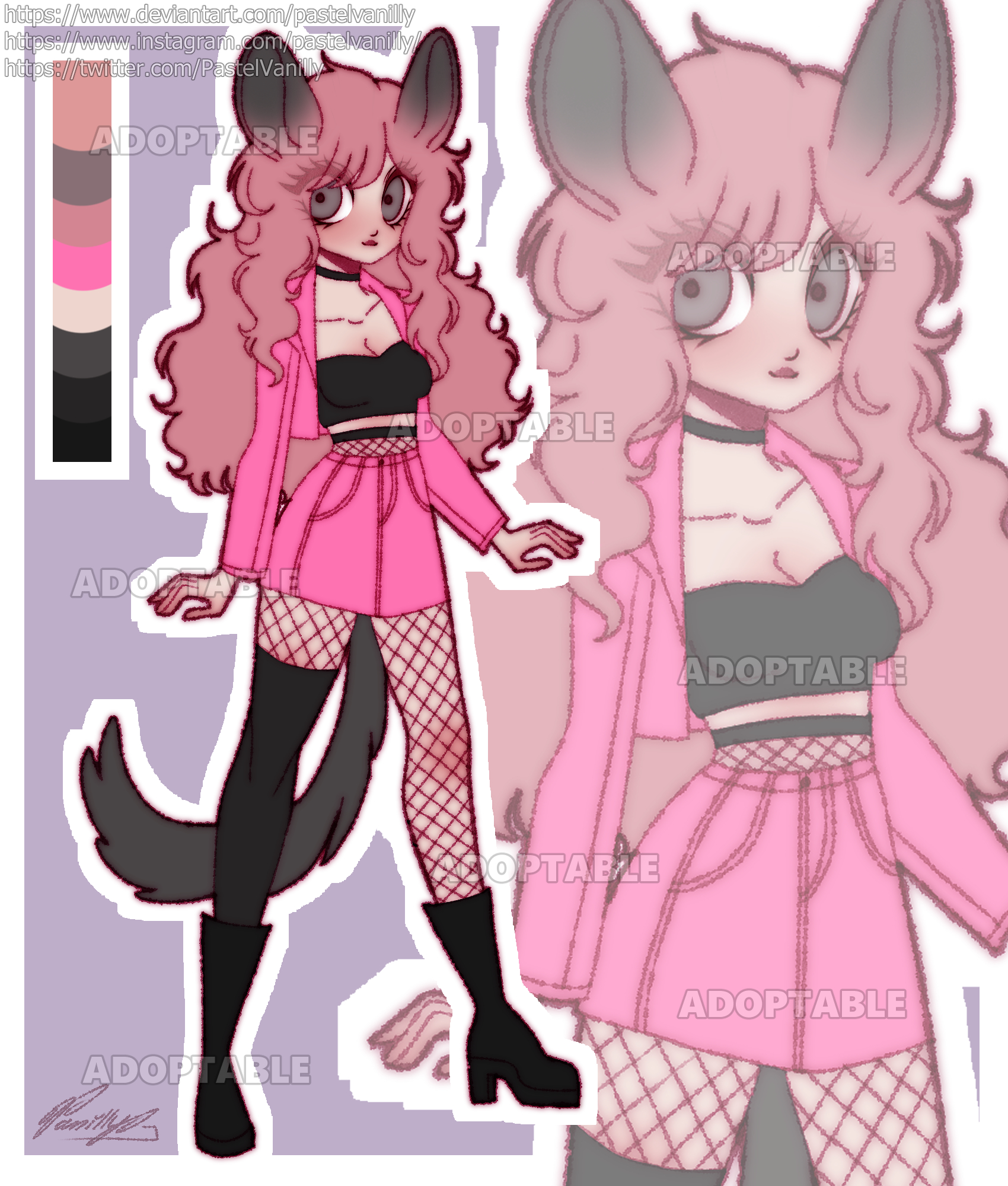 [ADOPT] Chinchilla by PastelVanilly -- Fur Affinity [dot] net