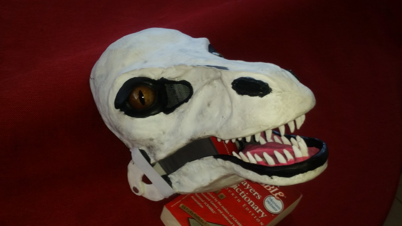 Skull Dino Mask 2024 Headbase