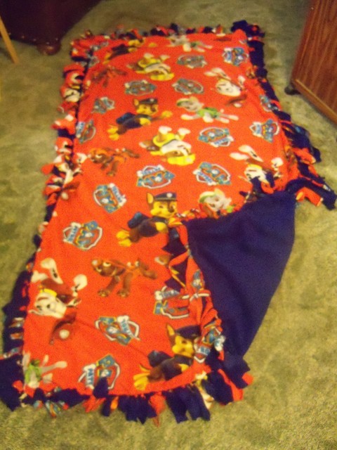 SECOND PICTURE OF PAWPATROL HANDCRAFTED BLANKET BY FAN by ...