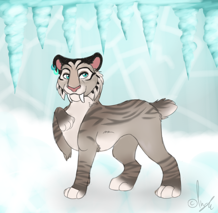 saber tooth tiger ice age shira