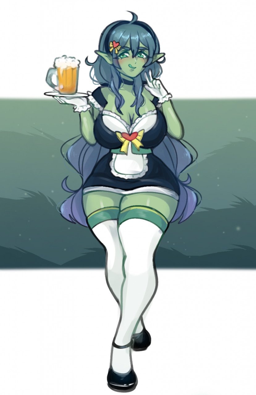 Waitress Yandere-chan! by Sunnypoppy on DeviantArt | Yandere simulator,  Yandere, Anime