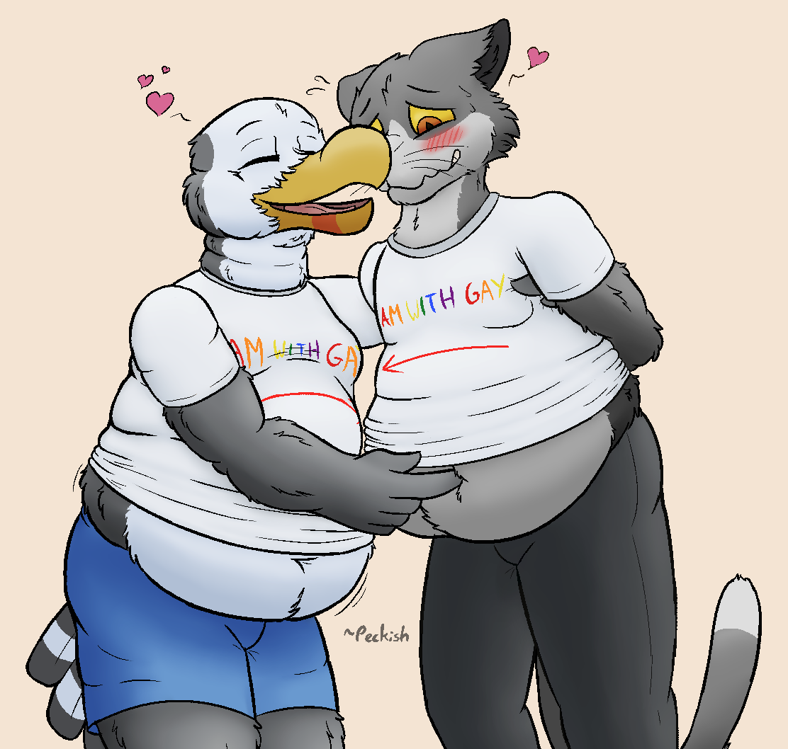 two big gay homos by Peckish -- Fur Affinity [dot] net