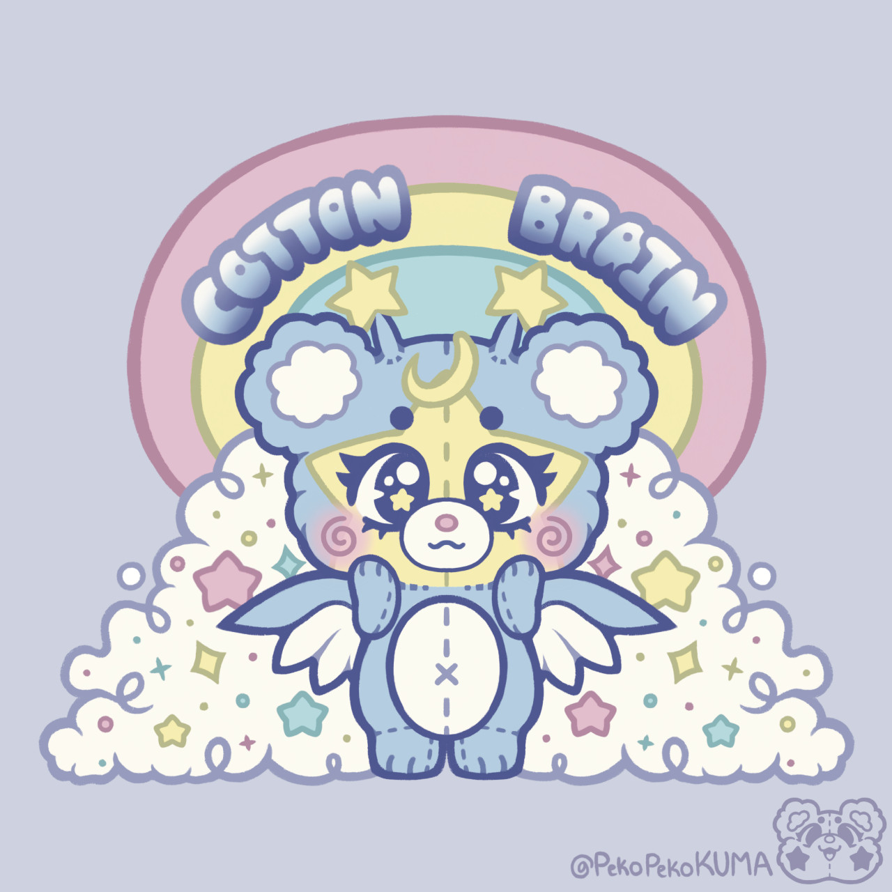 Kawaii Stickers, Cotton Candy World, Cute Stickers, Frosting