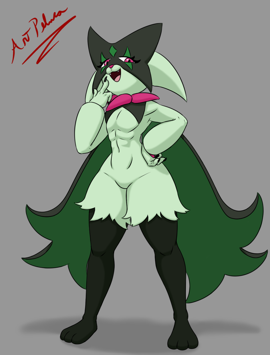 Meowscarada male by PelucaFurry -- Fur Affinity [dot] net