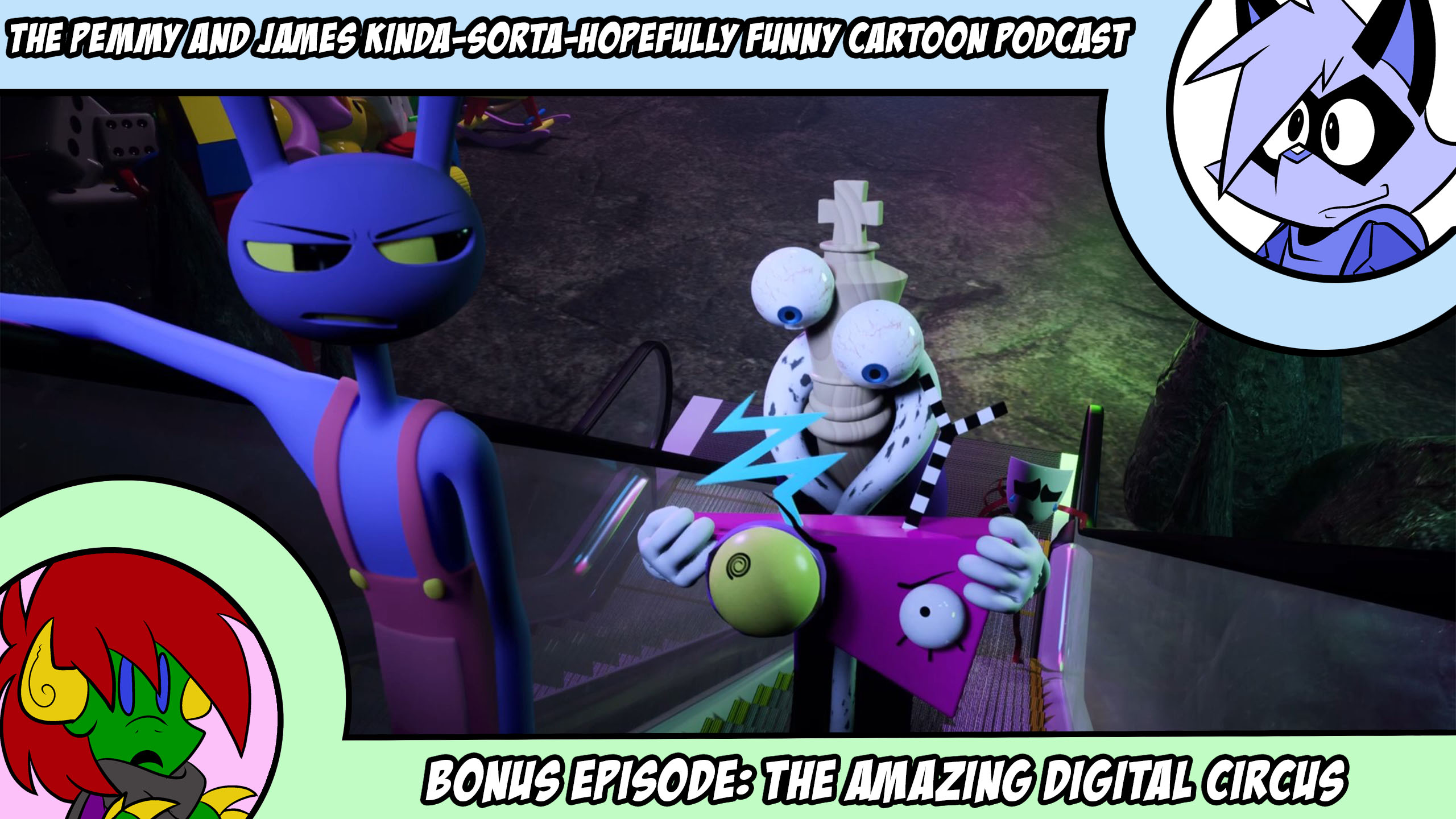 The PnJ Cartoon Podcast: The Amazing Digital Circus by Pembrokewkorgi --  Fur Affinity [dot] net