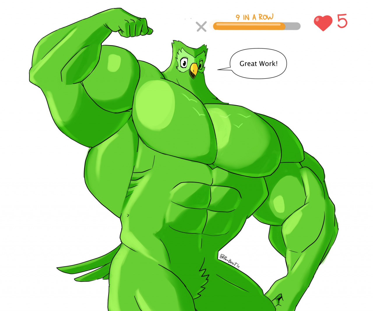 Buff duolingo