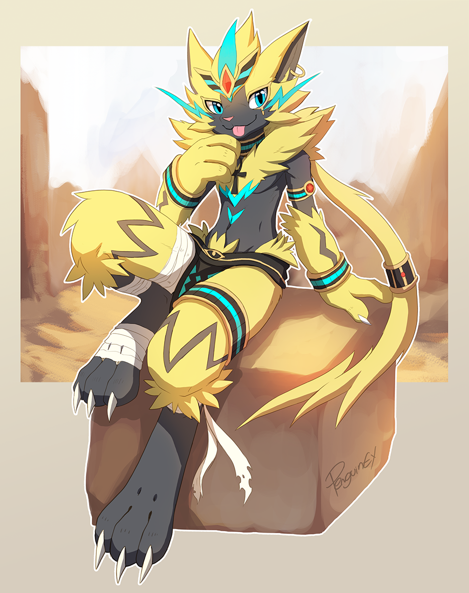 Zeraora fanart