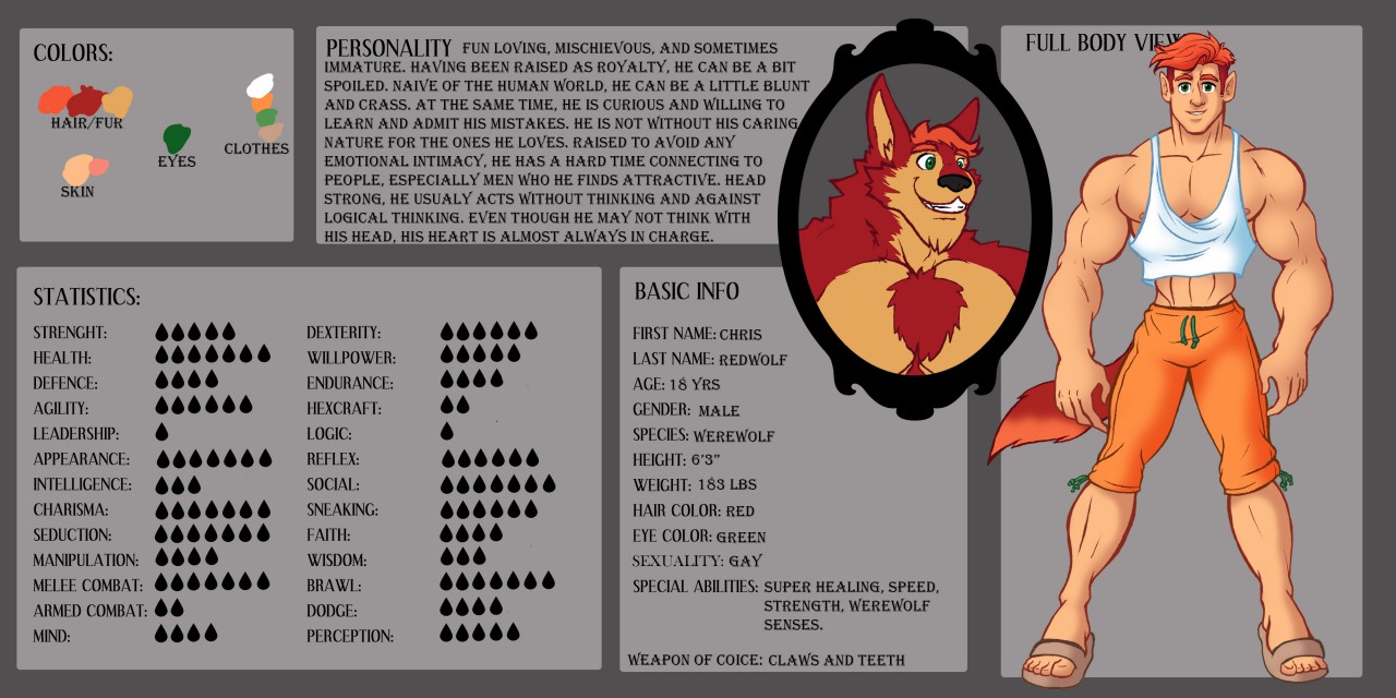 Chris Official Profile by Penn92Evans -- Fur Affinity [dot] net