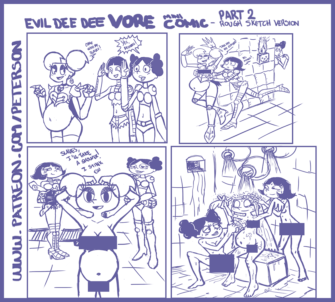 EVIL DEE DEE VORE MINI-COMIC PART 2 - Censored Version by Peterson -- Fur  Affinity [dot] net