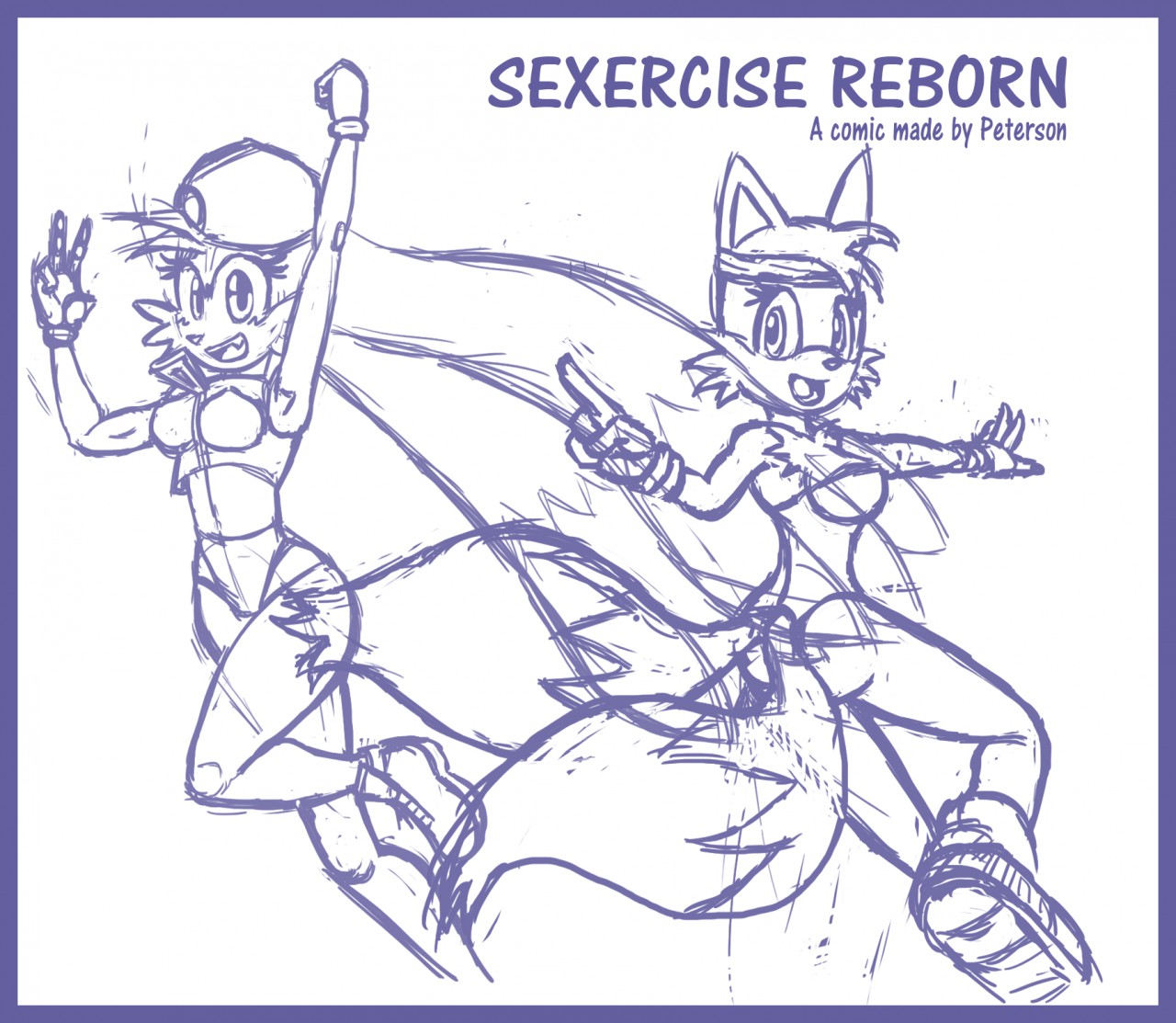 SEXERCISE REBORN - THE SKETCH BOOK - COVER by Peterson -- Fur Affinity  [dot] net