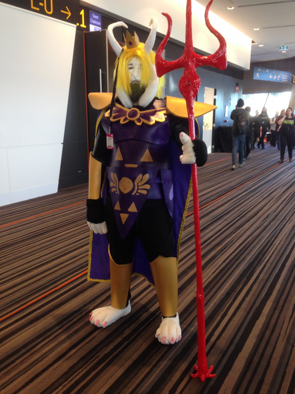 Asgore Avcon 2016 by Petrosnoot Fur Affinity dot net