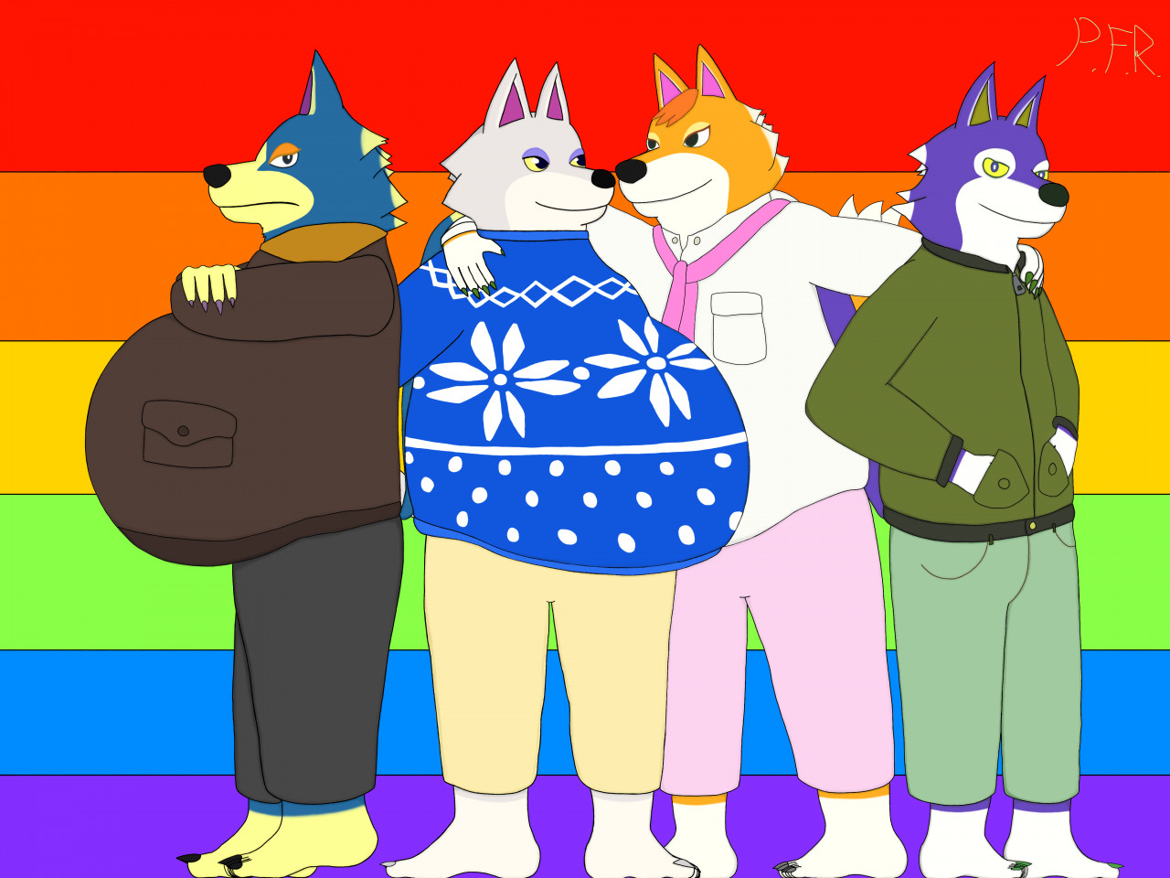 Gay Animal Crossing Wolves by PFR_Wolf -- Fur Affinity [dot] net