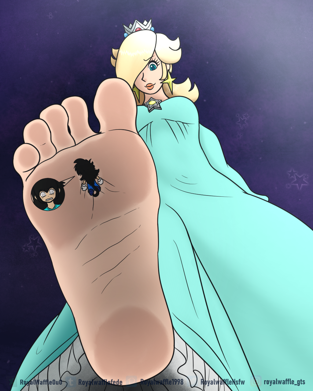 Rosalina feet