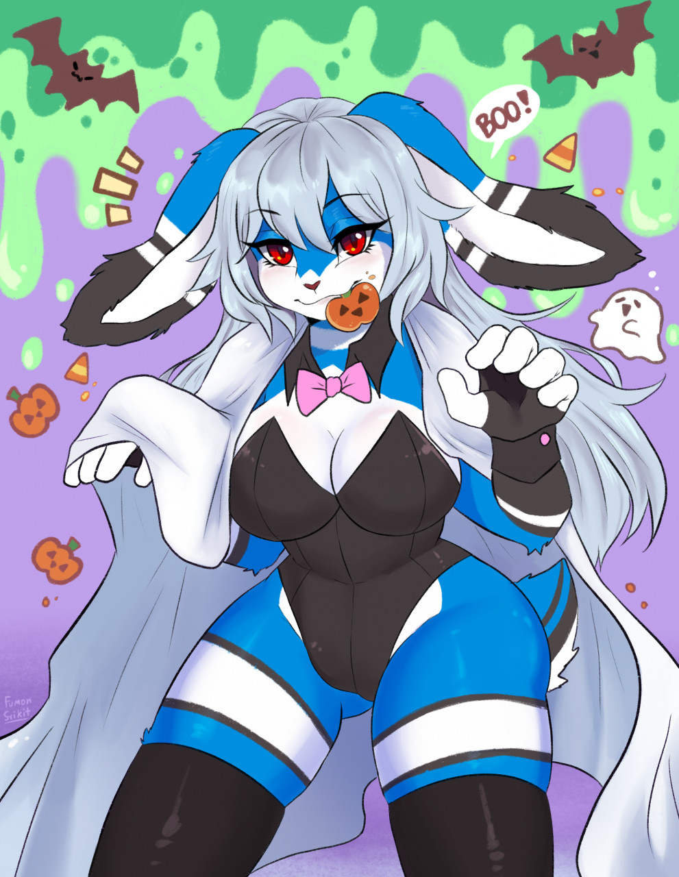 Halloween Ghost Bunny! by Pheenix -- Fur Affinity [dot] net