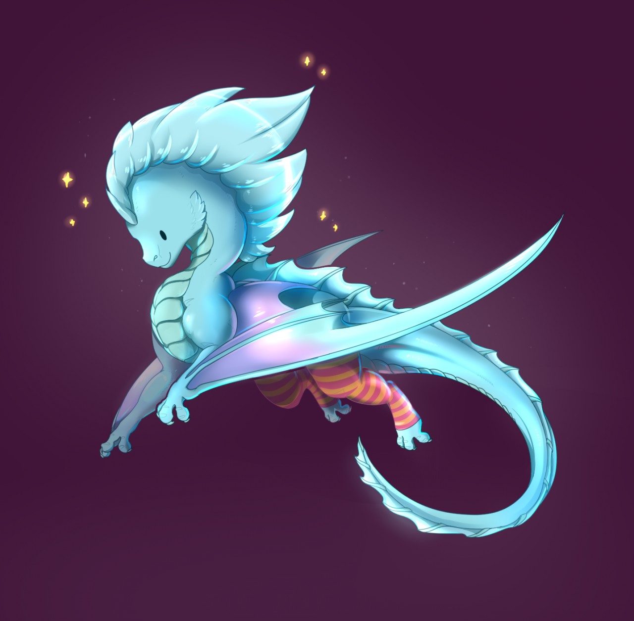 Chibi wyvern request by Pheloni -- Fur Affinity [dot] net