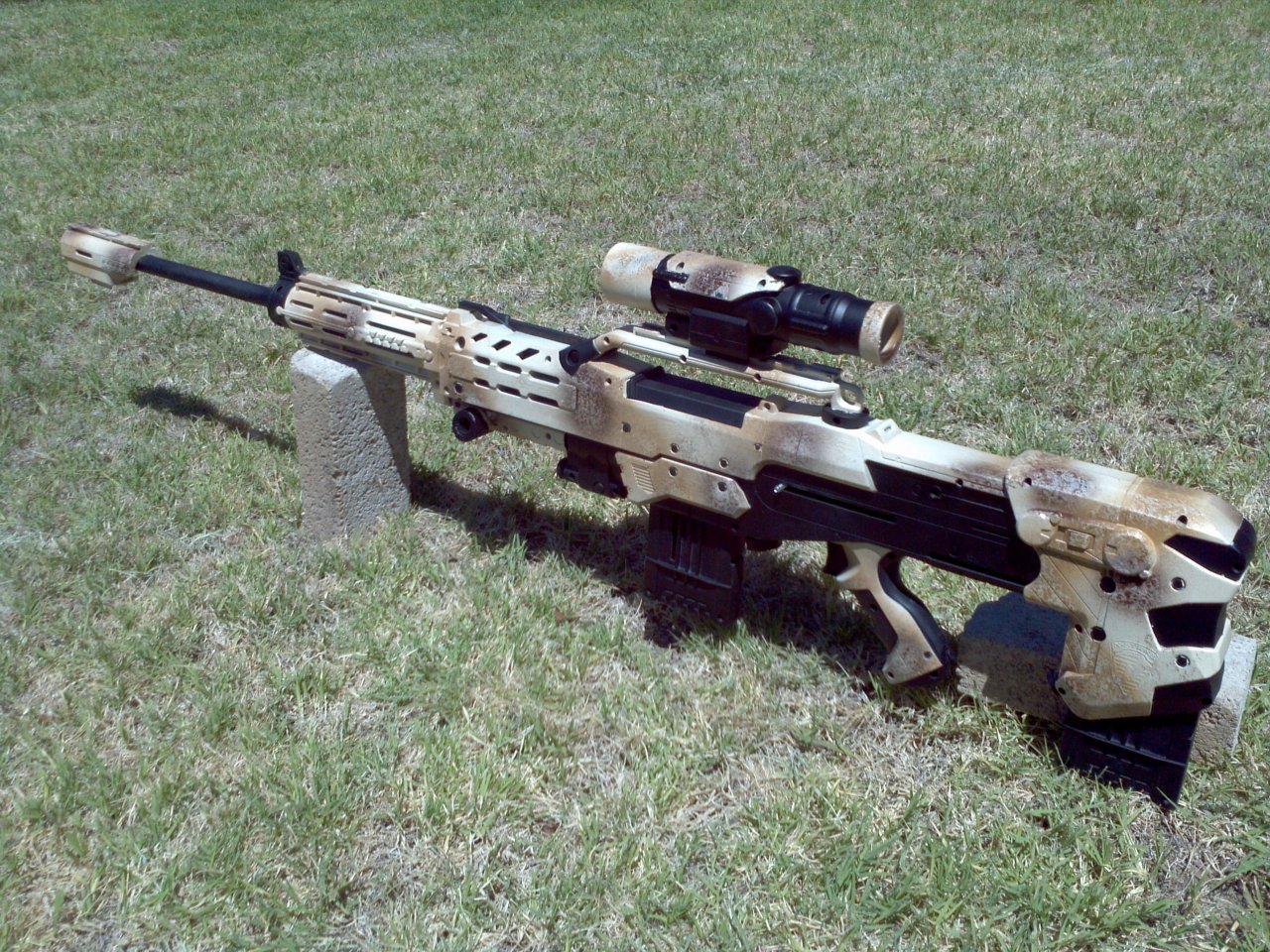 CUSTOM NERF SNIPER RIFLE!! 