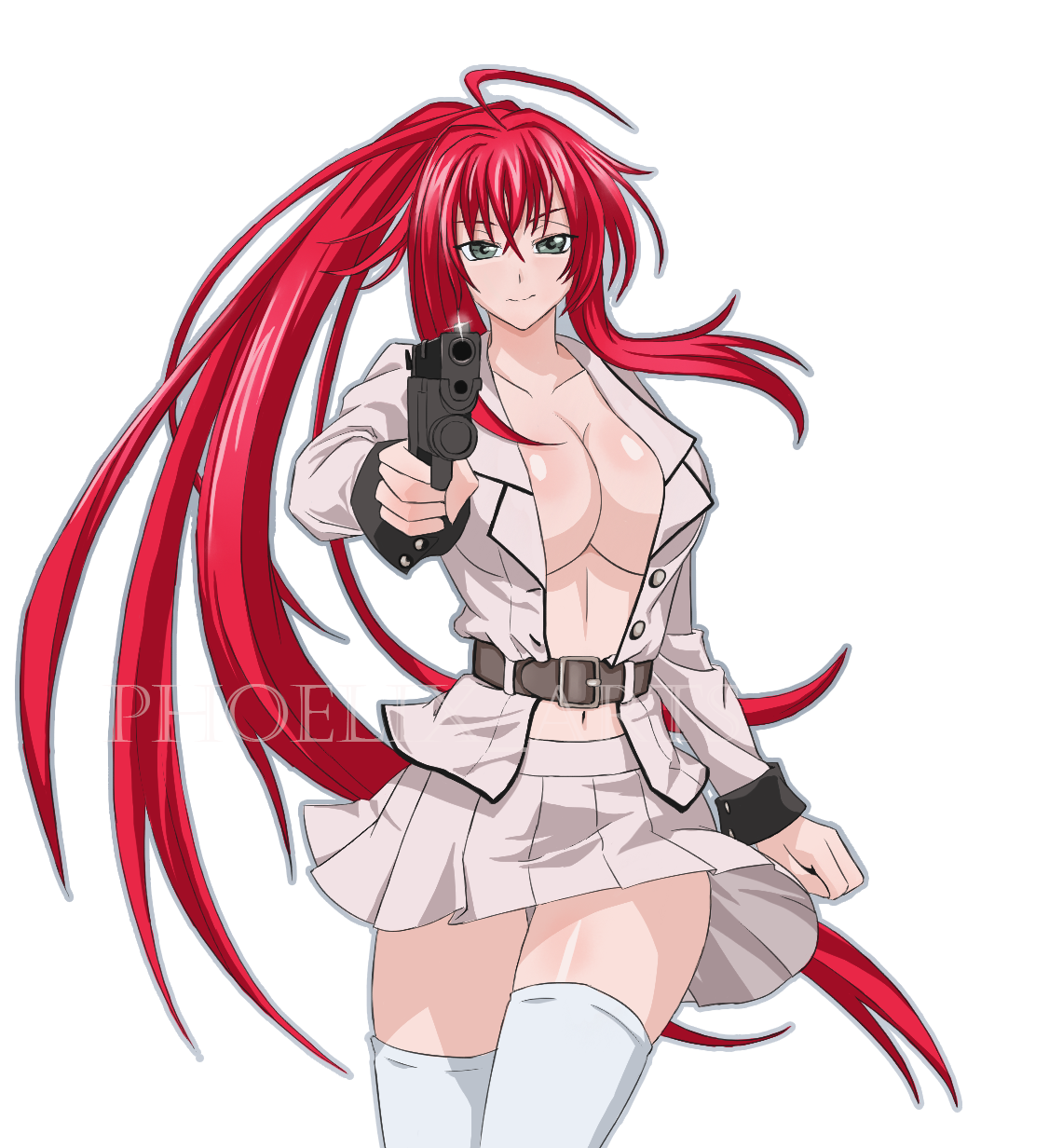 Rias Gremory by _Phoelix_Elle_ -- Fur Affinity [dot] net