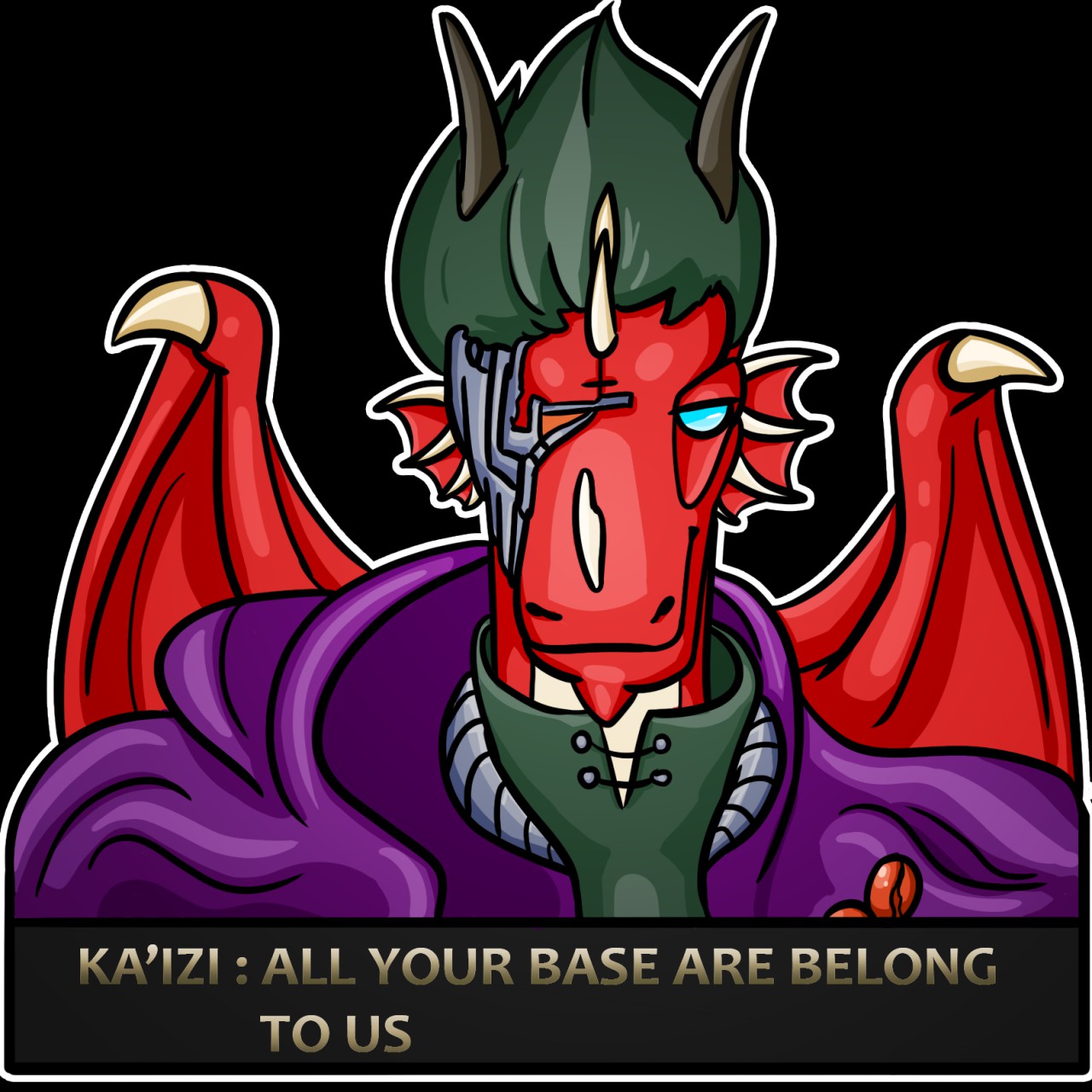 (Commission) Ka'izi Single Sticker