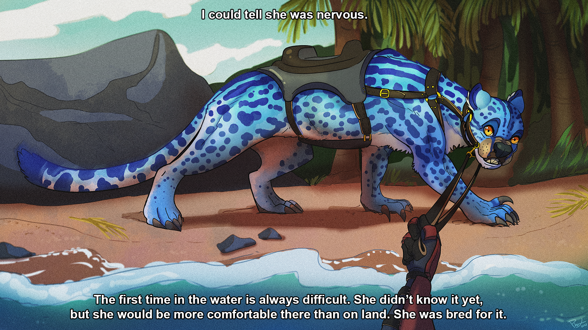 The First Dive (Ark: Survival Evolved) by Phoenix-of-Starlight -- Fur  Affinity [dot] net