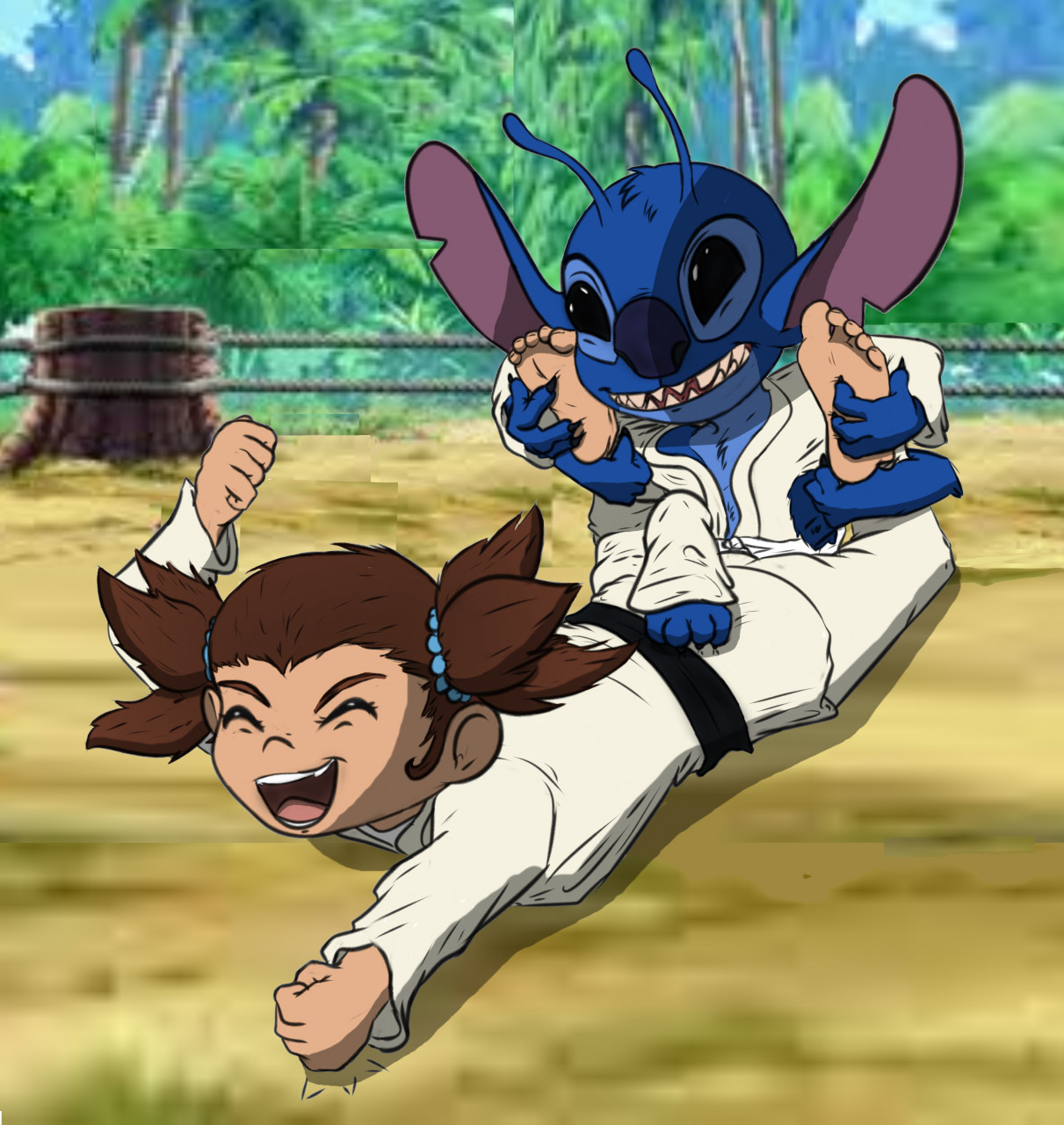 Stitch Karate Yuna