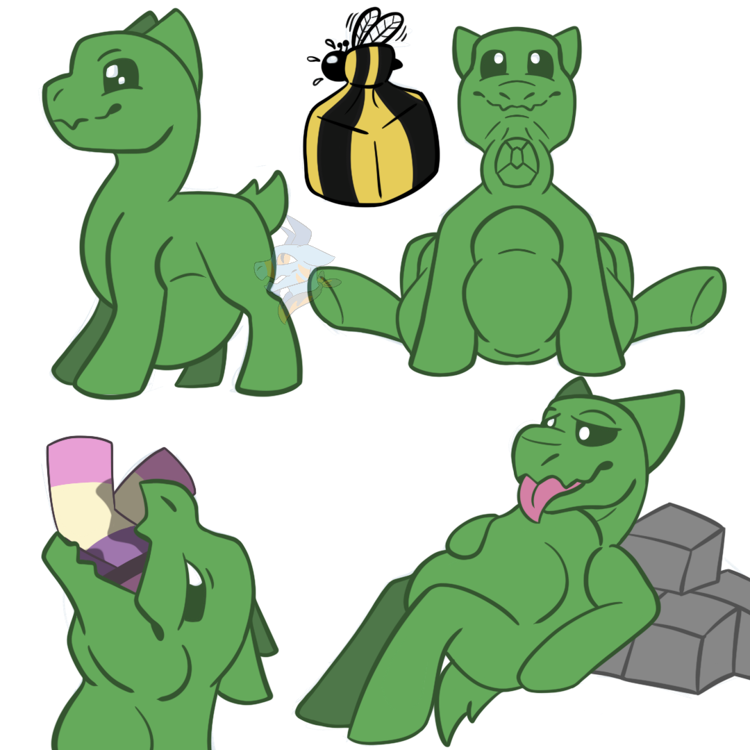 Creeper noms by Phyre-Ignition -- Fur Affinity [dot] net