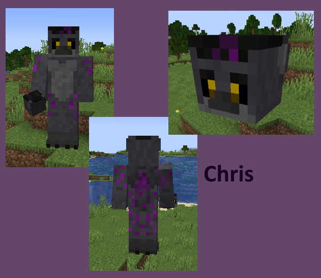 Chris Minecraft skin comm by piber -- Fur Affinity [dot] net
