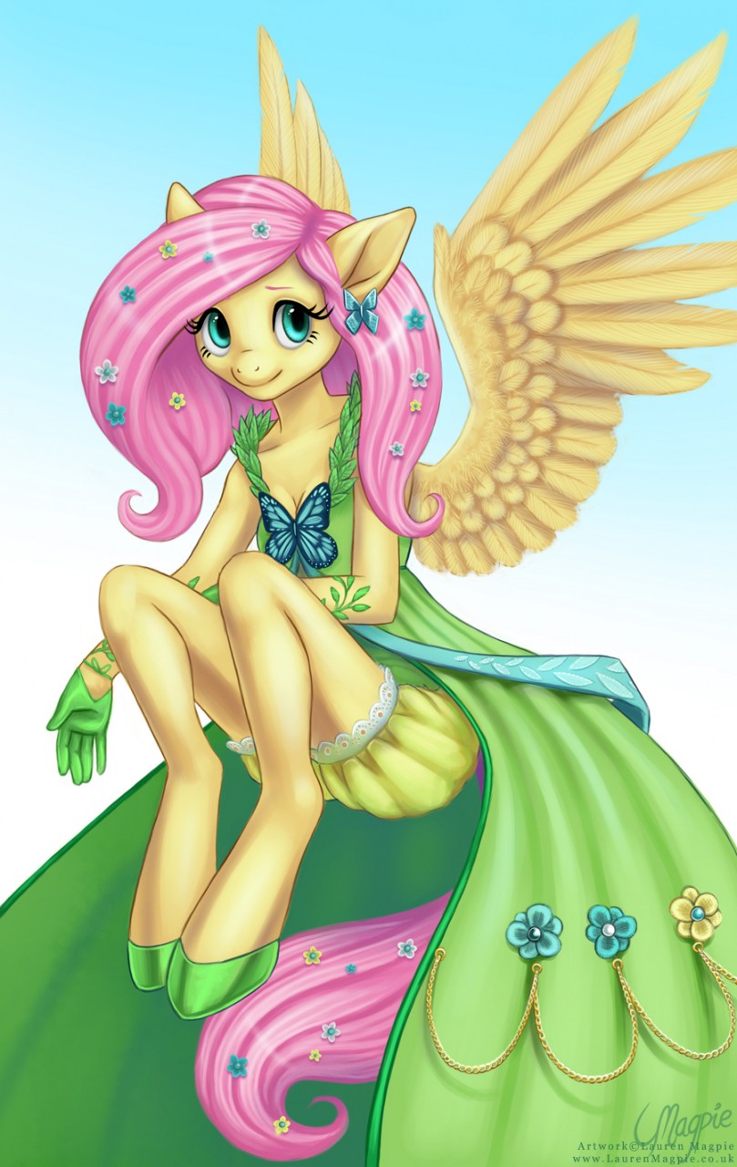 Anthro fluttershy