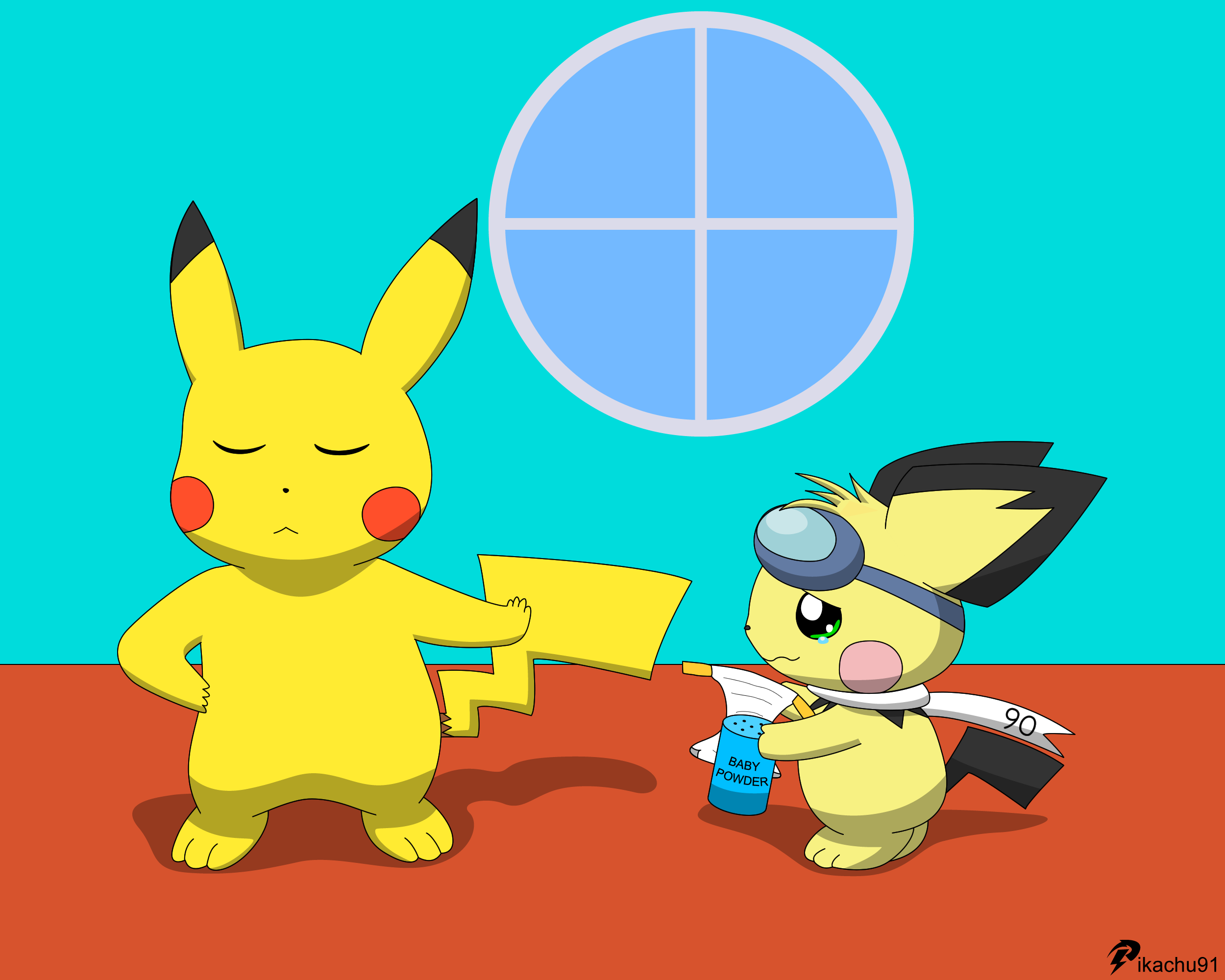 Improving Shiny Pokemon: Pikachu Family by PaintSplatter -- Fur Affinity  [dot] net