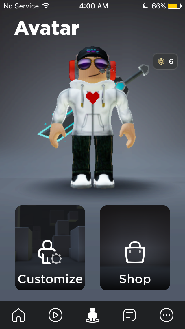 My new roblox avatar