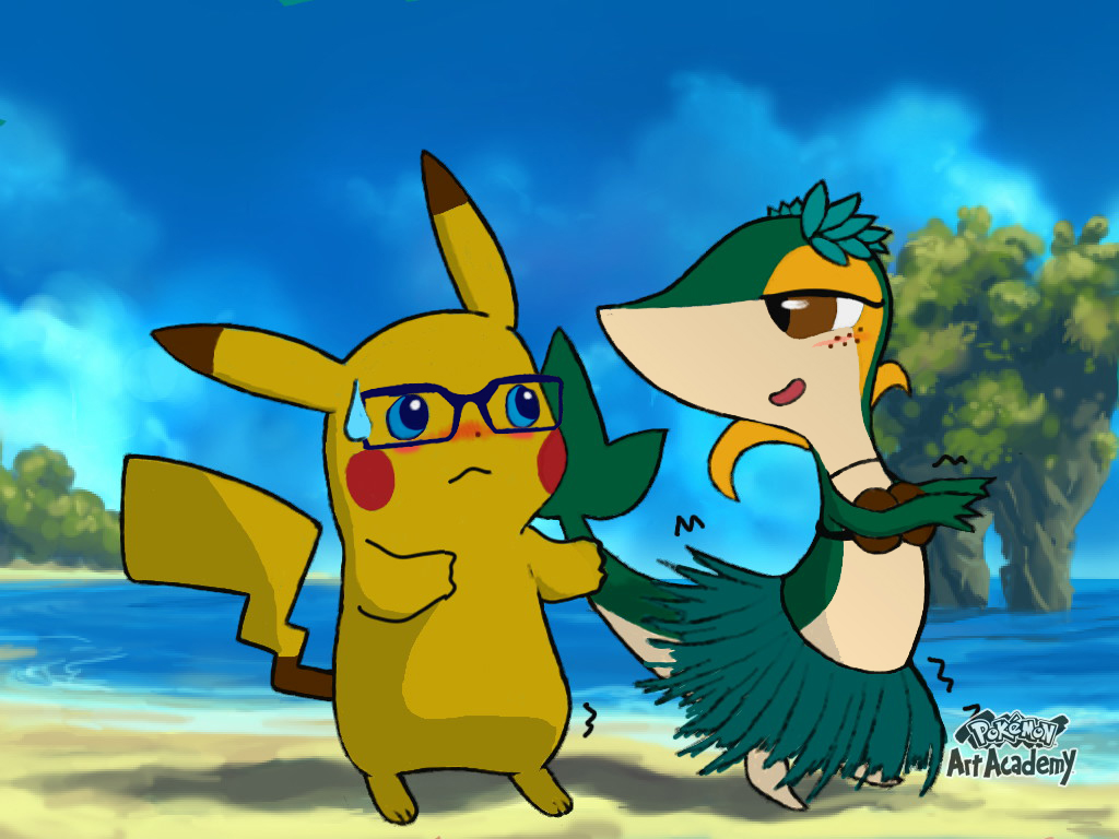 Snivy X Pikachu 2. Click to change the View. 