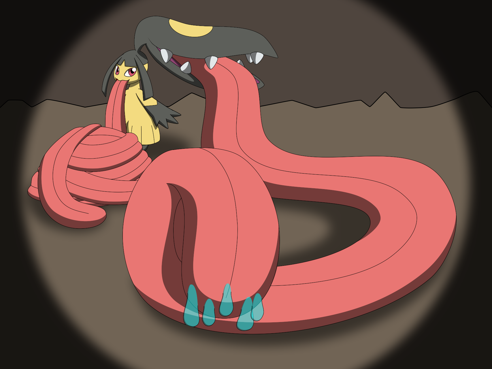 Long tongued Mawile by PikaMazin -- Fur Affinity [dot] net