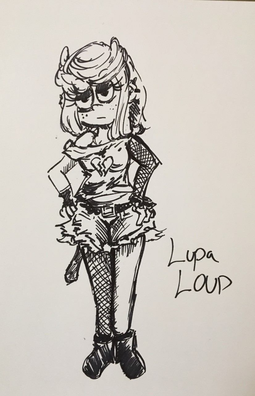 The Loud House - Sharpie - Lupa Loud by pikapika212 -- Fur Affinity [dot]  net